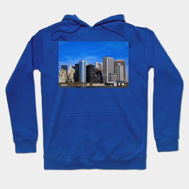 New York City Skyline United States Of America Hoodie by AndyEvansPhotos